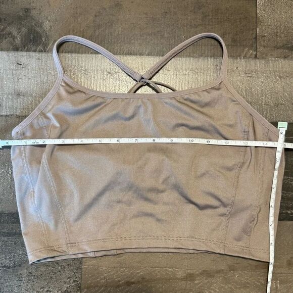 Athleta Tan Seamless Sports Bra size medium - Picture 10 of 11